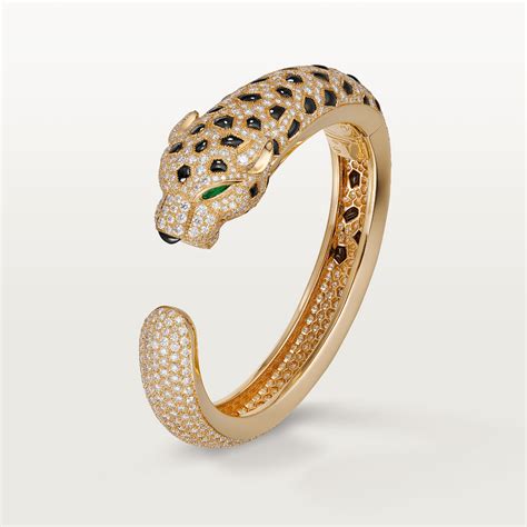 cartier panthere de cartier bracelet|cartier designed diamond panther bracelet.